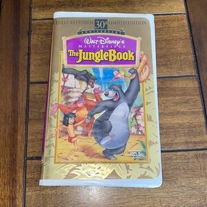 The Jungle Book VHS Tape